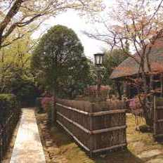 長多喜の春 中庭のPanorama photo