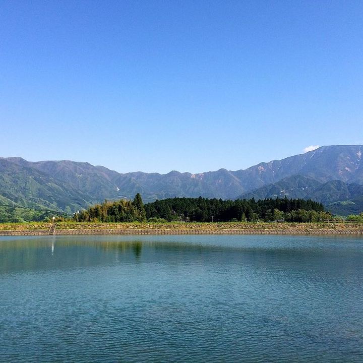 五月晴れの恵那山