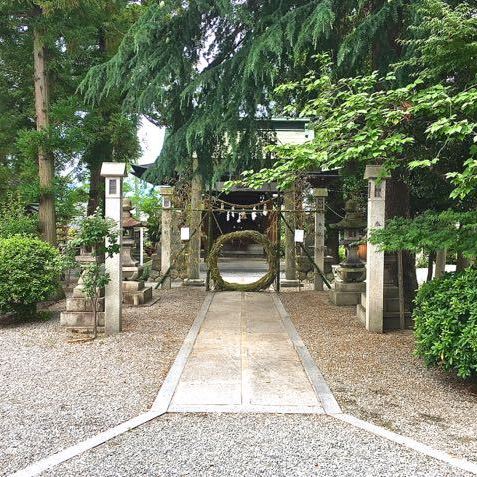中津川西宮神社「茅の輪くぐり」