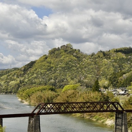 木曽川と奇跡の鉄橋、北恵那鉄橋