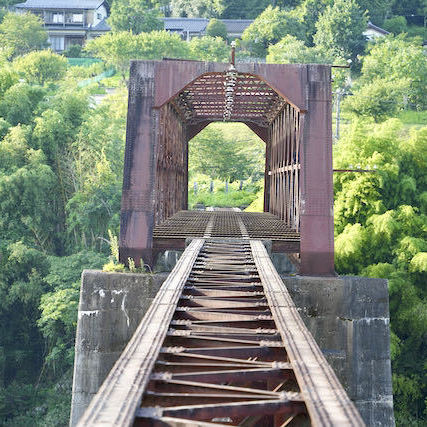 北恵那鉄橋架橋100年 木曽川左岸橋台