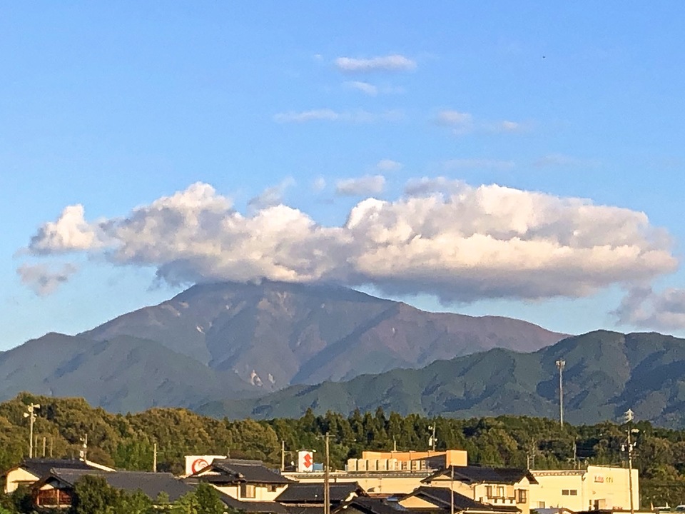 恵那山上空の巨大な龍、ファルコンだ‼︎