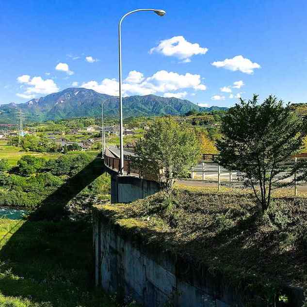 恵那山「緑の大パノラマ」 落合かやの木大橋から 