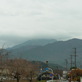 12月の雨と恵那山