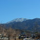 澄み切った空ときれいな恵那山