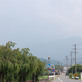 恵那山の薄暗い雲が・・・