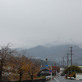 恵那山は雲に覆われています