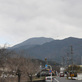 曇り空でも恵那山は見えています