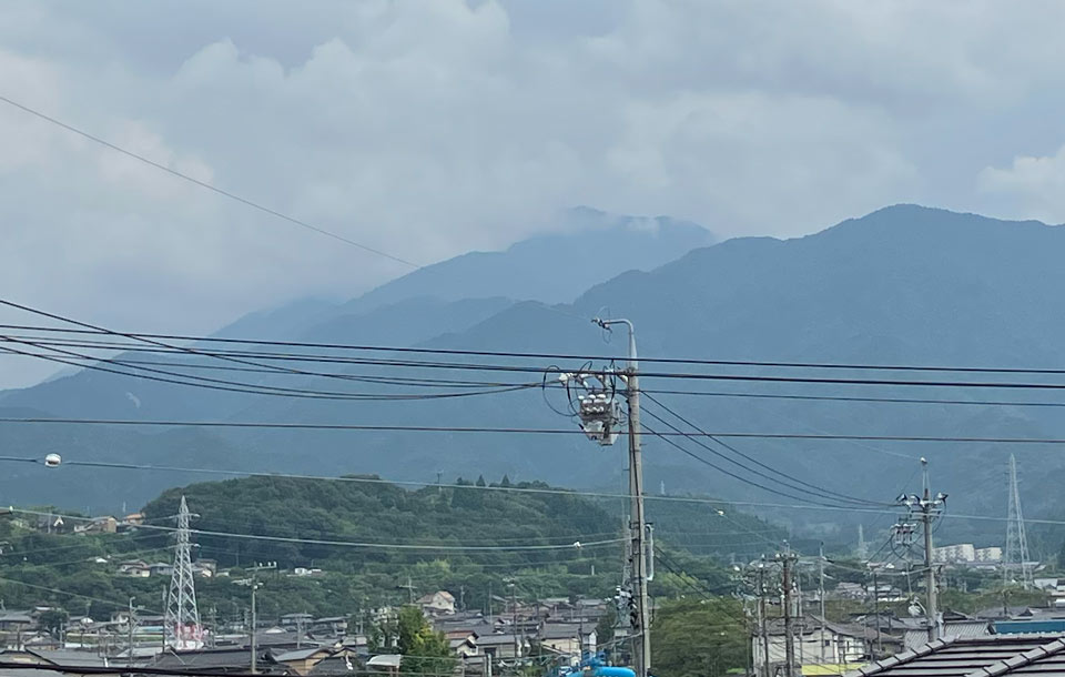 スッキリしない天気