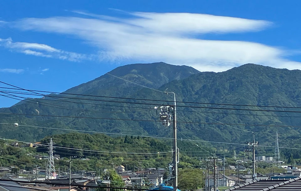 青い空、白い雲...秋？