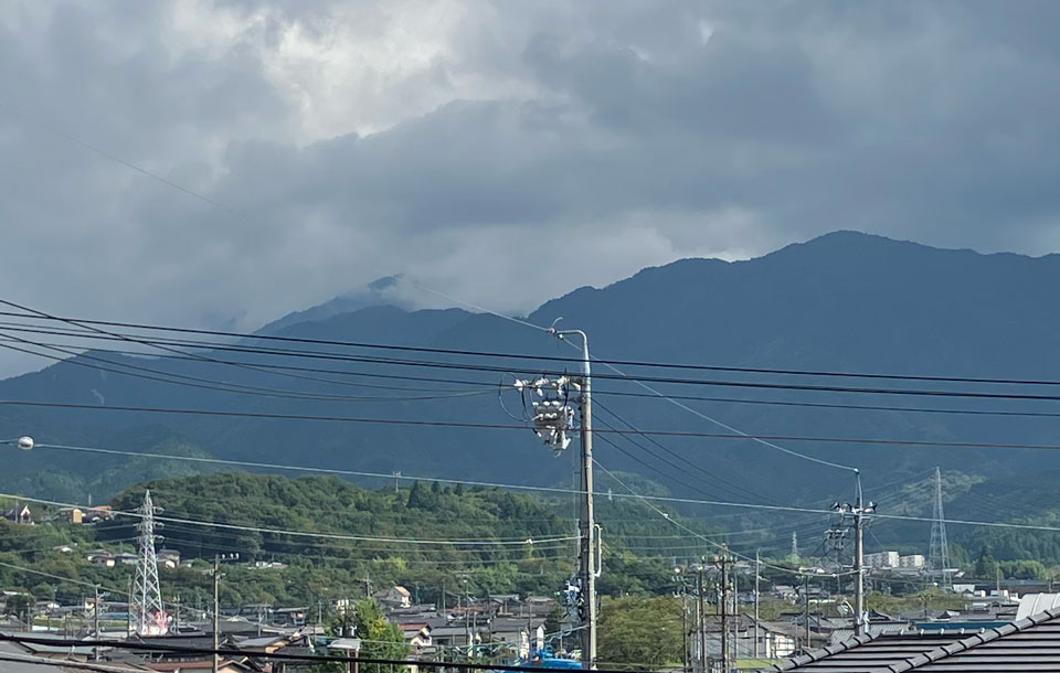 9月最後の恵那山