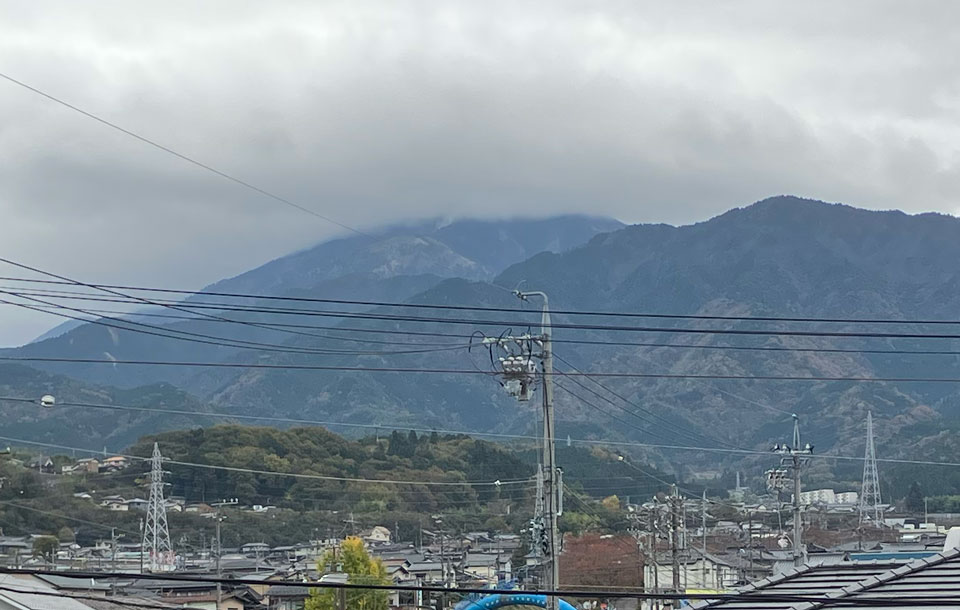 もうすぐ雨？