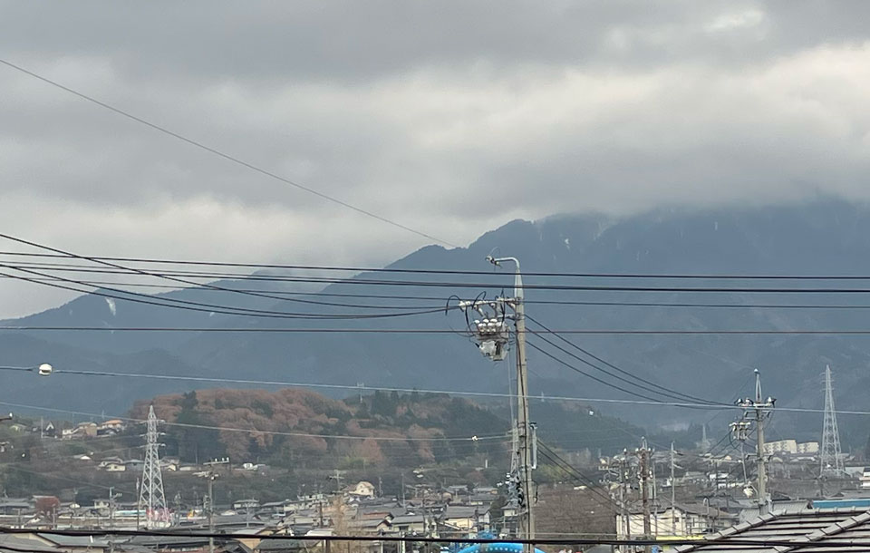 どんよりした空